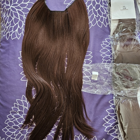 🆕️ 3 Piece Halo Hair Extensions 33" - Picture 5 of 10